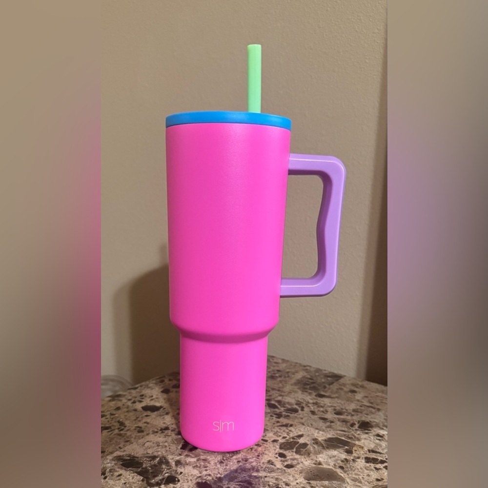 Simple Modern 40 oz Tumbler | TREK COLLECTION | 80’s Mix 💕🩵💚💜